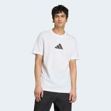adidas İtalya Etrusco Graphic Erkek Beyaz T-Shirt.- - M
