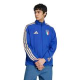 adidas İtalya Home Anthem Erkek Mavi Dik Yaka Ceket
