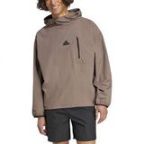 Adidas IV7424 Kahverengi M CE Q3 W OH HD Günlük Erkek Sweatshirt