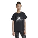 Adidas IW3284 Siyah JG GL TEE Günlük Çocuk T-Shirt