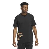 Adidas IW7847 Siyah TRAE FNDN TEE Basketbol Erkek T-Shirt