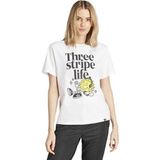 Adidas IX6455 W Positive T White Kadın T-shirt