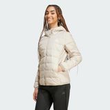 Adidas IX8930 Essentials Bej Outdoor Kadın Ceket