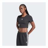 adidas IY9664 ESS RIB TEE Kadın T-Shirt