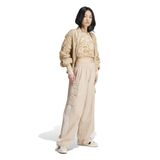 Adidas IZ0717 3S Cargo Pants Krem Günlük Kargo Kadın Pantolon