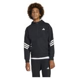 adidas J FI 3S FZ HD Eşofman Üstü Siyah JJ4801 Siyah 9-10 YAŞ 128