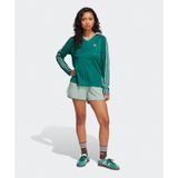 Adidas JD1483-001 Essentials Wide Rib Sprinter Shorts Yeşil Kadın Şort