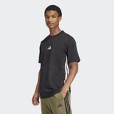 Adidas JD1906 Essentials 3 Stripes Single Jersey Siyah Erkek T-Shirt
