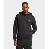 Adidas JD2404-001 Siyah Trefoil Essentials Hoodie French Terry Erkek Sweatshirt