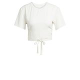 adidas JD4207-K adidas Yoga Tee Kadın T-Shirt Beyaz