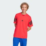 Adidas JD4875 Future Icons 3 Stripes Kırmızı Erkek T-Shirt