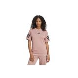 Adidas JE0244 3-Stripes Pembe Günlük Stil Kadın T-Shirt