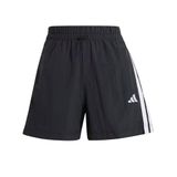 Adidas JE1309 W 3S WV SHO Siyah Lastikli Bel Loose Fit Düz Kadın Şort