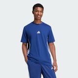 Adidas JE6399 Essentials 3 Stripes Single Jersey Mavi Erkek T-Shirt