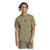Adidas JF1097 Essentials Small Logo Single Jersey Erkek T-Shirt