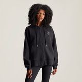 Adidas JF6337 Asmc Fz Hoodıe Kadın Eşofman Üstü - Siyah - 2XS