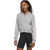 Adidas Jg 3s Ft Fz Cro Kız Çocuk Gri Sweatshirt - 9 - 10 Yaş