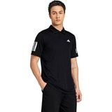 Adidas JG0985 Siyah Club 3Str Polo Erkek Tenis Polo Tişört