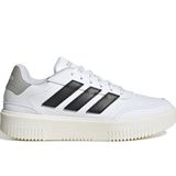 Adidas JI2202 Courtblock Bold Beyaz Siyah Gri Unisex Günlük Ayakkabı