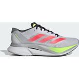 Adidas JI4472 Adizero Boston 12 M Gri Kırmızı Erkek Koşu Yürüyüş Ayakkabı
