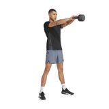 adidas JI8136 D4T SHORT Lastikli Bel Regular Fit Düz Şort, S, 5003242466, Gri, Erkek