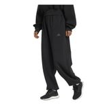 adidas JM1652 W ALL SZN SL PT Siyah Lastikli Bel Bol Kesim Düz Kadın Eşofman Altı