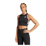 adidas JN7162-K adidas Adızero Crop W Kadın T-Shirt Siyah