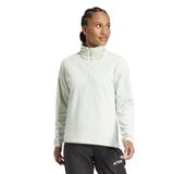 Adidas JP0789 Multi Essentials Yeşil Dik Yaka Kadın Sweatshirt