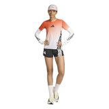 Adidas JV6530 W XPR PRO TEE Beyaz Bisiklet Yaka Desenli Kadın T-Shirt