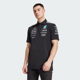 Adidas JW5391 Mercedes AMG Petronas Formula One Team Polo Siyah Erkek T-Shirt