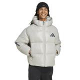 adidas Jx0560 M Z.N.E. Puffer Bol Kesim Erkek Spor Mont, L, Z.N.E. Puffer, Gri, mens