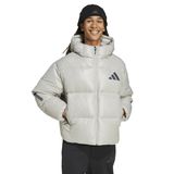 Adidas JX0560 M Z.N.E. PUFFER Gri Bol Kesim Erkek Spor Mont