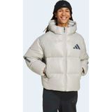 Adidas JX0560 M Z.N.E. PUFFER Gri Bol Kesim Erkek Spor Mont