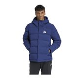 adidas JX0581 HELIONIC HD JKT Erkek Mont, Koyu Mavi, XL Beden XL