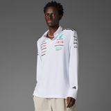 Adidas JX0757 Mercedes AMG Petronas Formula One Team Uzun Kollu Erkek T-Shirt