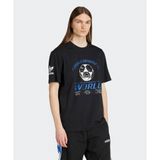 Adidas JX3064-001 Siyah 90s Football Graphic Erkek T-Shirt