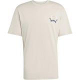 Adidas JX8157 Loose Bej Erkek T-Shirt