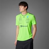 Adidas JZ7402 Mercedes AMG Petronas Formula One Team Set-Up Yeşil Erkek T-Shirt