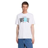 Adidas JZ8906 Mercedes AMG Petronas Formula One Team George Russell Beyaz Erkek T-Shirt