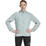 Adidas KA0255 Run Ess Jkt W Mavi Normal Düz Kadın Zip Ceket