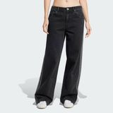 adidas Kadın Adicolor 3-Stripes Denim Pantolon Lifestyle JD3109