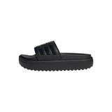 adidas Kadin Adilette Platform Sandalet, Cblack/Cblack/Cblack, 44.5