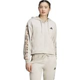 adidas Kadın Bej Ceket W AOP FT FZ JM1860 - L