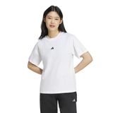 adidas Kadın Beyaz T-Shirt, Kısa Kollu, M Beden
