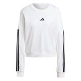 adidas Kadın Essentials 3 çizgili Fransız Terry Sweatshirt Sweatshirt (1'li paket)