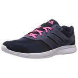 adidas Kadın Lite Pacer 3 W File Koşu Ayakkabısı, Collegiate Lacivert, Vista Mavi ve Güneş Pembesi, 4 UK