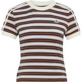 Adidas Kadın Mavi T-Shirt Strıped Tee KY8115 - XS