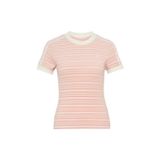 Adidas Kadın Pembe T-Shirt Strıped Tee KY8116