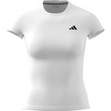adidas Kadın Primelift Essentials Egzersiz Kontur Tişört, Beyaz, XL