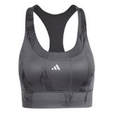 adidas Kadın Run Bayan Pkt Aop Gri Sütyen Xscd 70C Gri